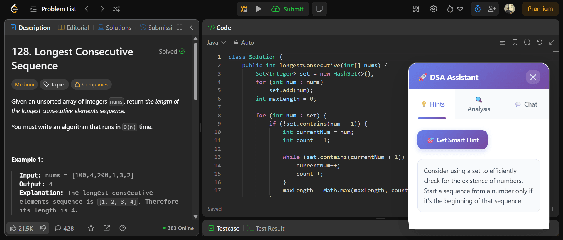 DSA Analyzer Extension
